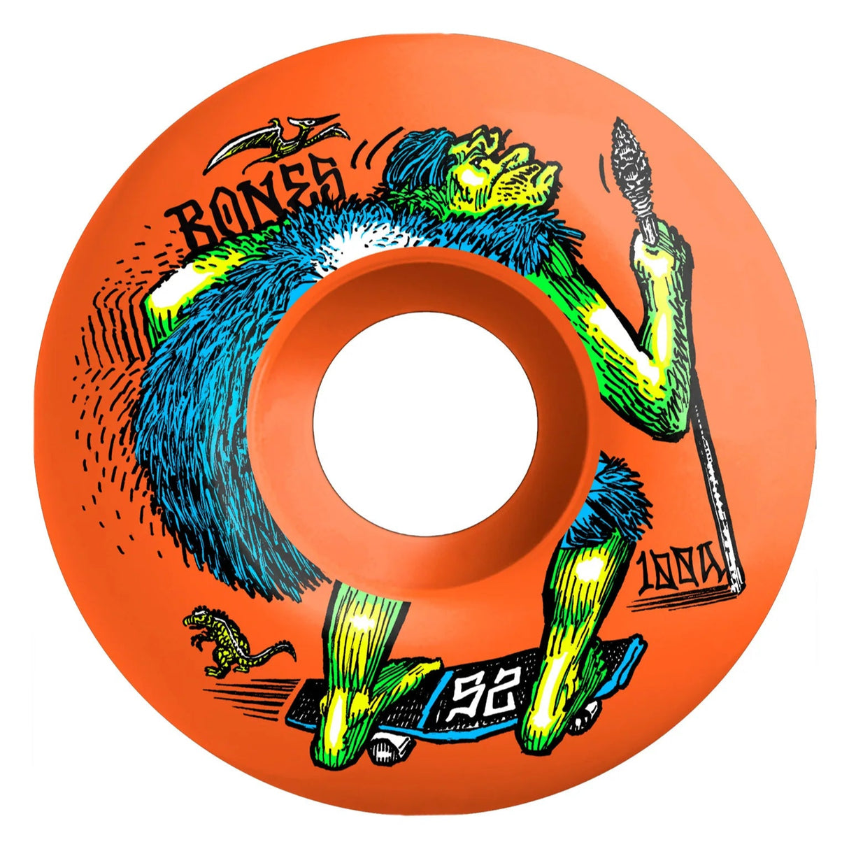 100's Originals NEONdrethal V4 Wide 100A orange, 53 mm