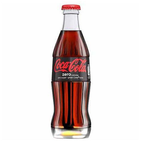 Coca-Cola Zero Glass Bottle
