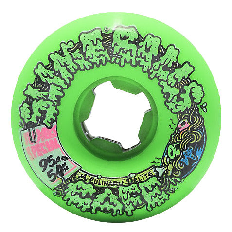 Roskopp Face Two Reissue 95A Green Yellow, 54 mm