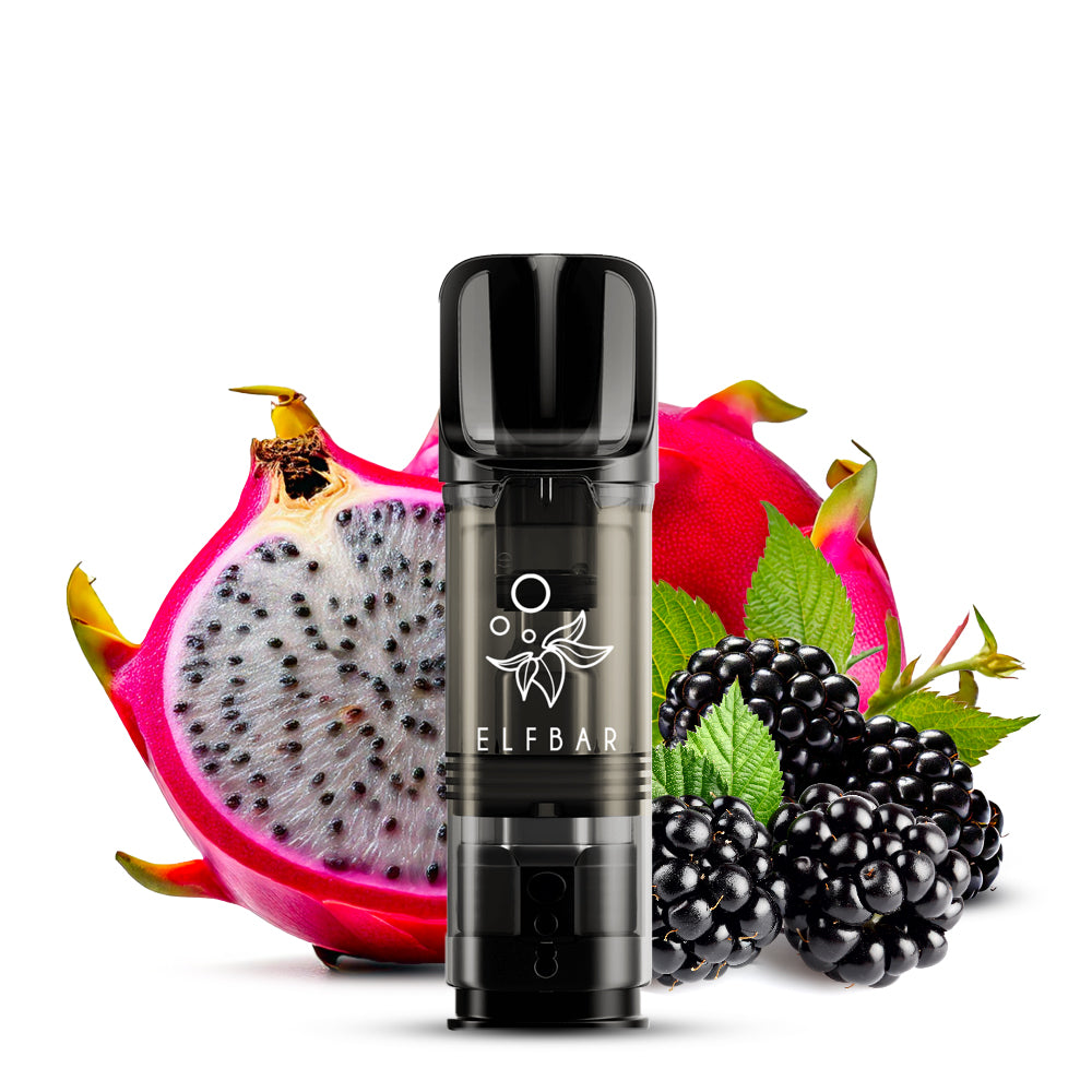 2x Elfbar ELFA Pods Dragon Fruit Blackberry