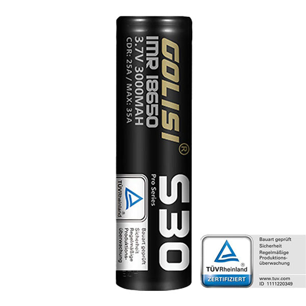S30 18650 35A 3000mAh