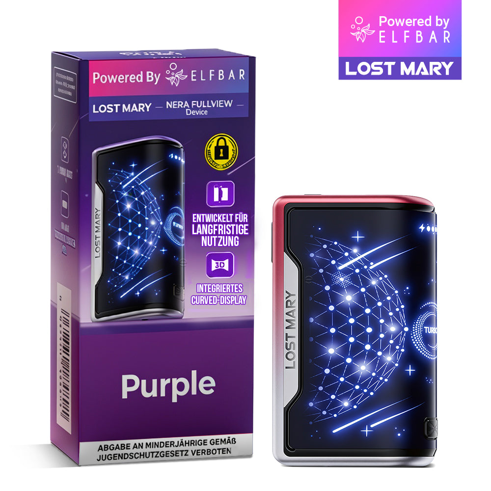Lost Mary Nera Max Fullview Base Purple