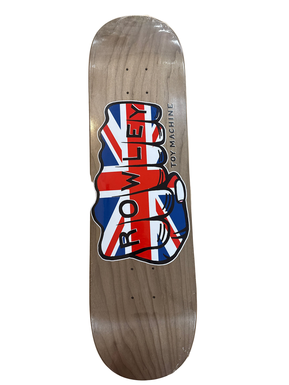 Rowley Union Jack various stains, 8.25
