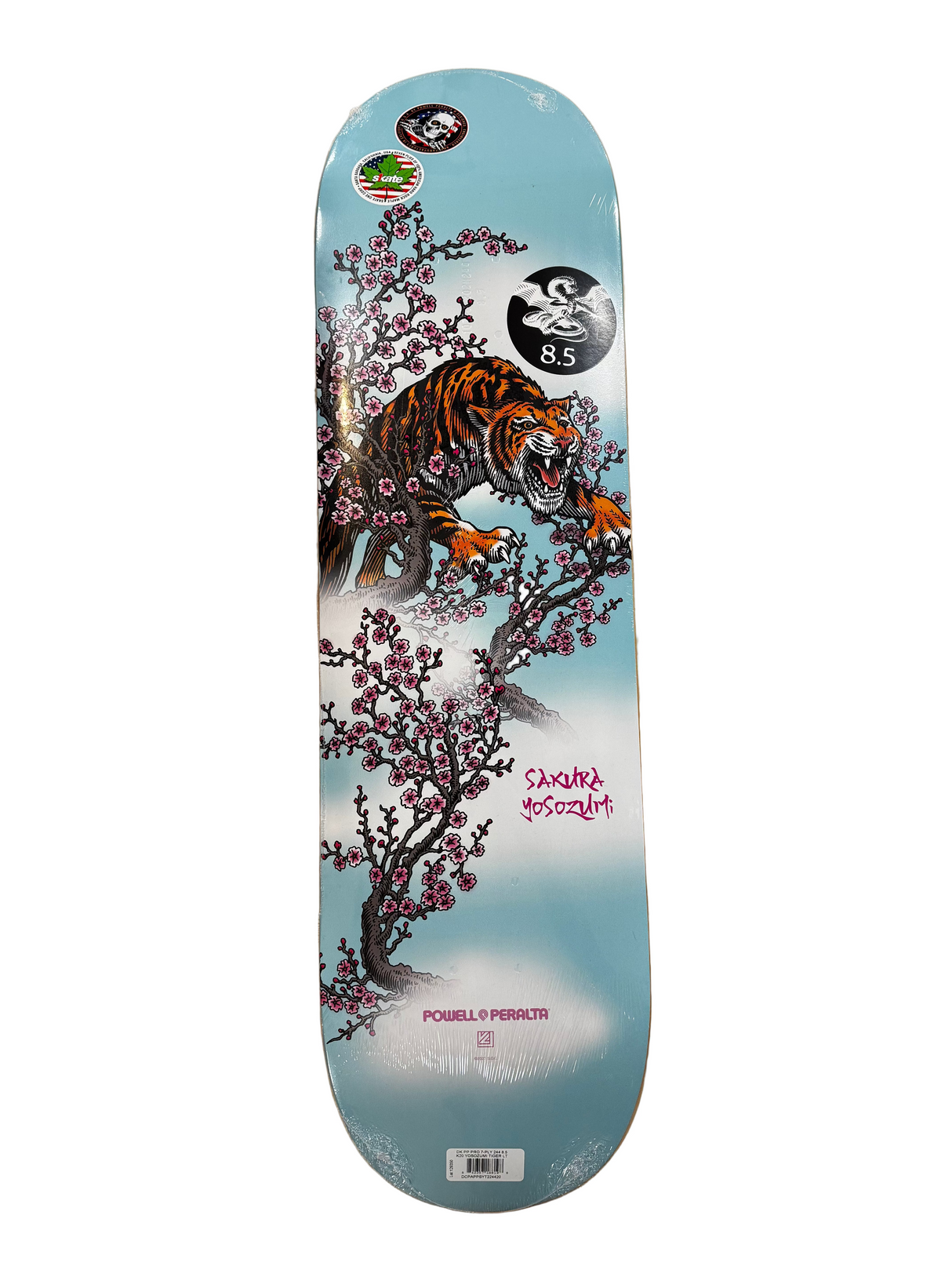 Yosozumi Tiger Popsicle blue, 8.5