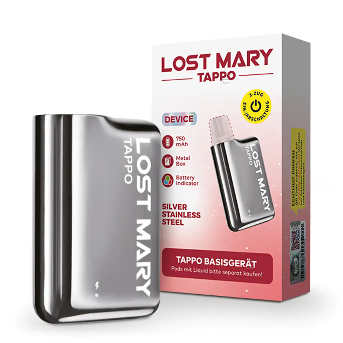 Lost Mary TAPPO Silver