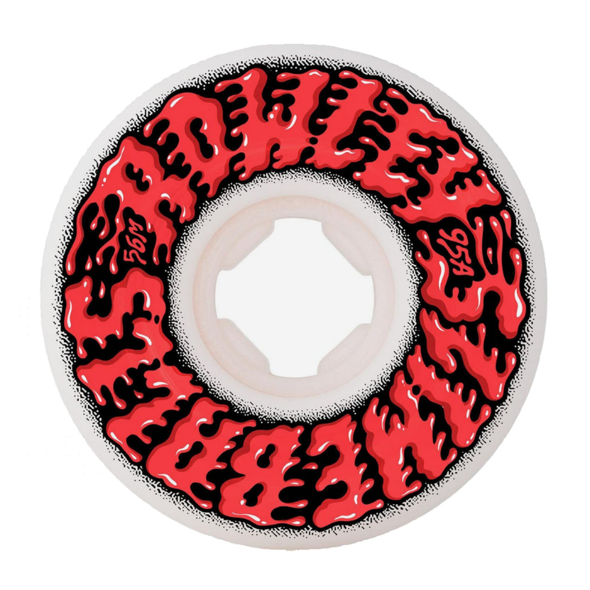 Geoff Rowley Vomit Mini 95A White, 56mm