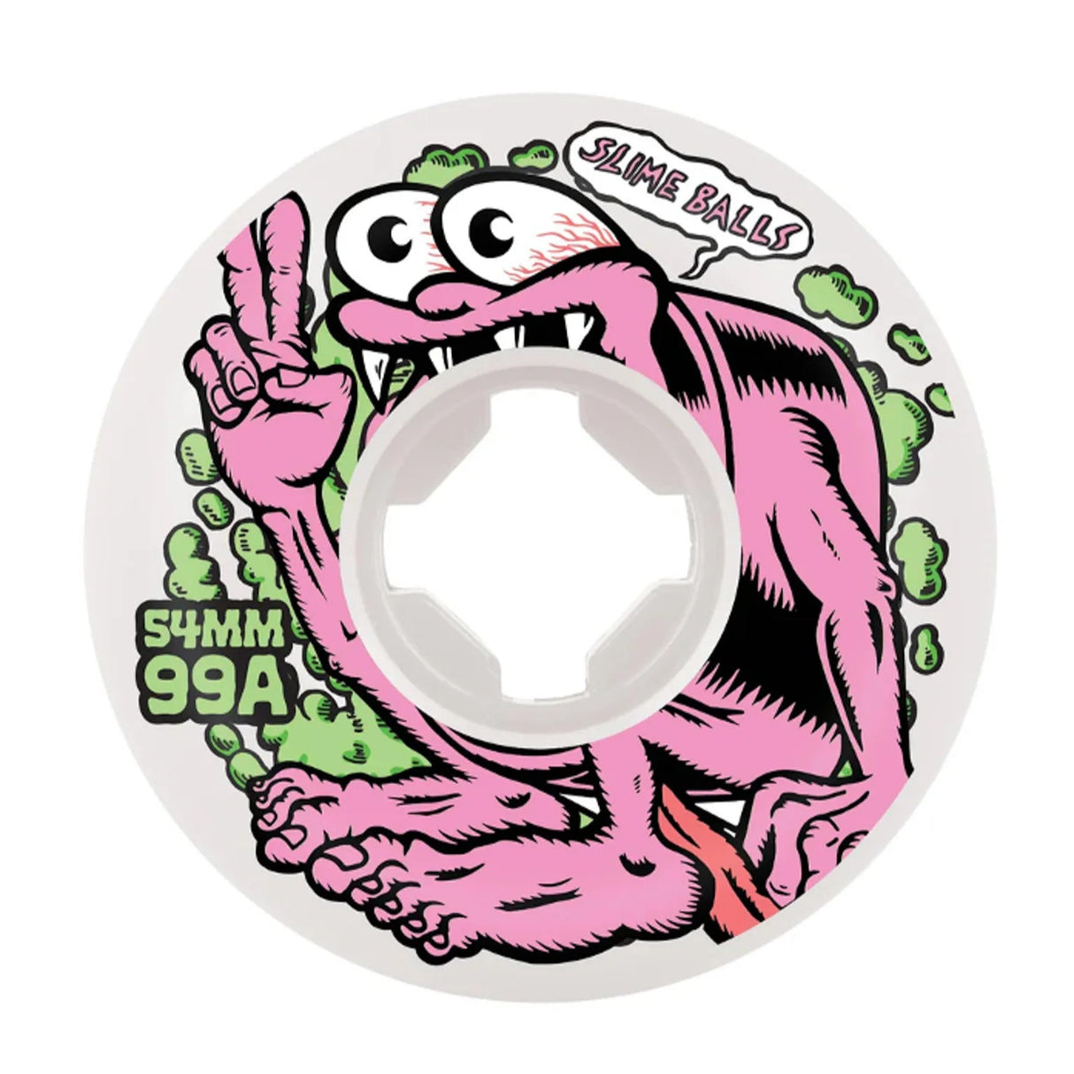 Gremmie Vomit Mini Hardline 99A white, 54 mm