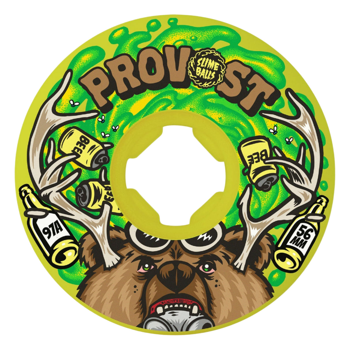 Collin Provost beer guest Vomit Mini 97A Green, 56 mm