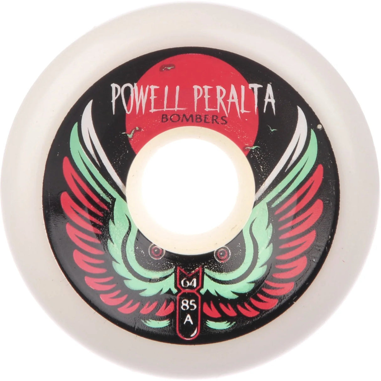 Bombers 3 85A white, 60 mm