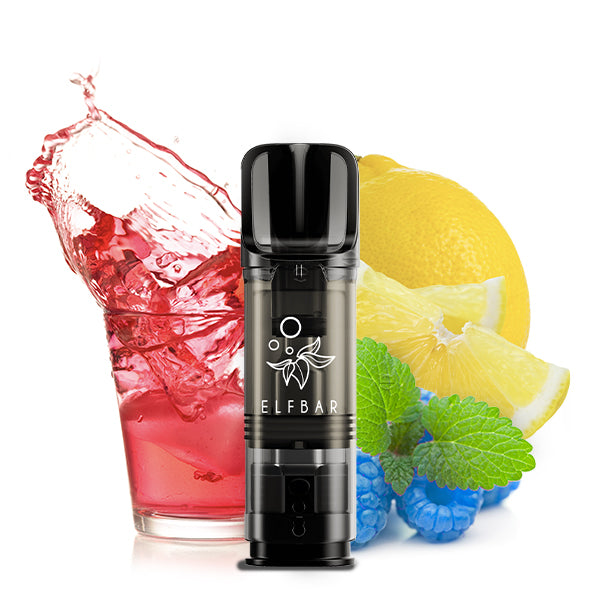 2x Elfbar ELFA Pods Blue Razz Lemonade