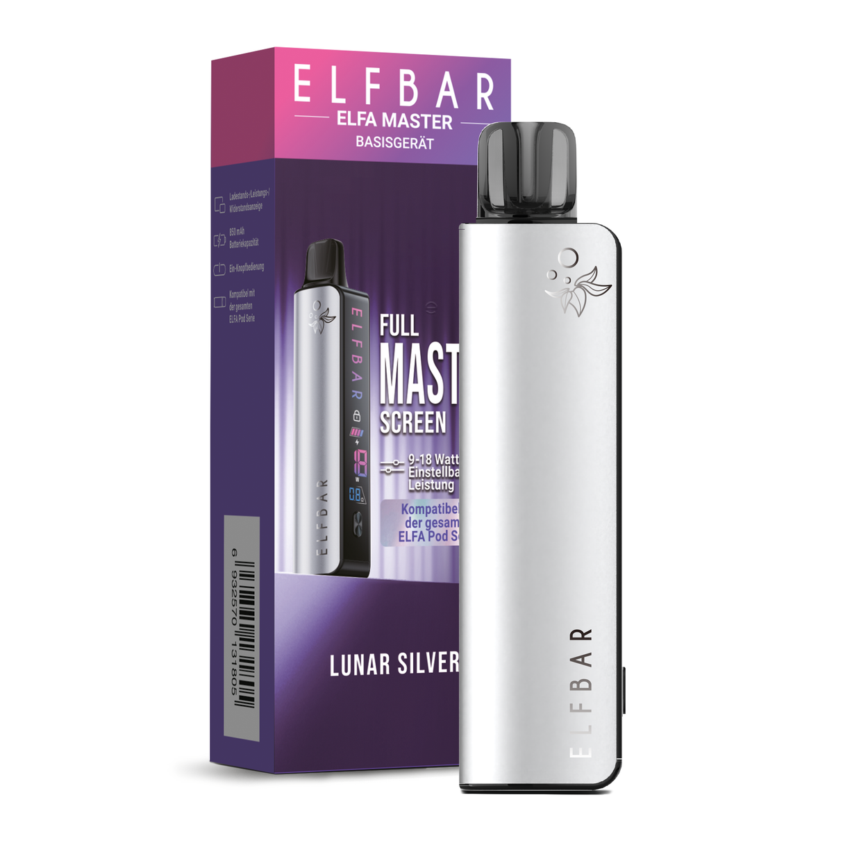 Elfa Master Lunar Silver