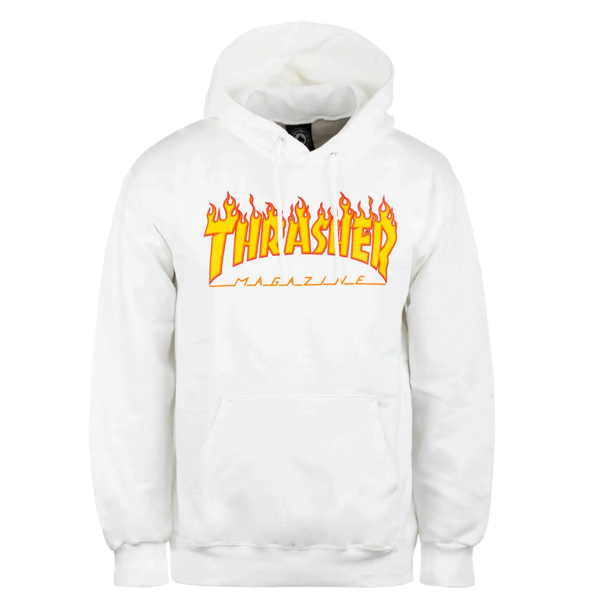 White Thrasher Flame Logo  | M