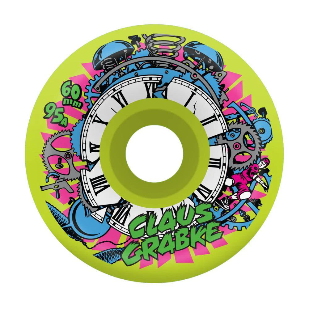 Slime Balls Claus Grabke Reissue Vomits Neon Green 60mm 95a