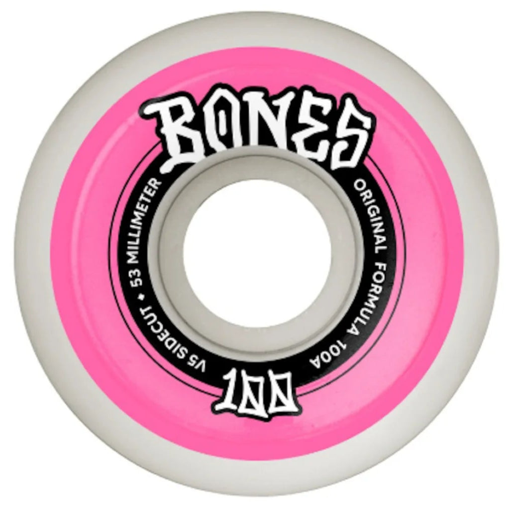 Original V5 Sidecut 53mm 100a White-Pink